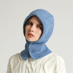 Gorro balaclava de inverno azul título por defeito