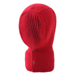 Gorro balaclava de inverno vermelho título por defeito