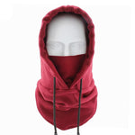 Gorro balaclava vermelho escuro título por defeito