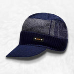Gorro-boné elegante azul