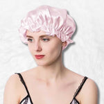 Gorro de dormir rosa