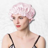 Gorro de dormir rosa