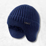 Gorro de inverno azul título por defeito