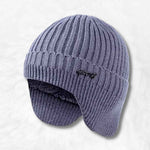 Gorro de inverno cinzento título por defeito