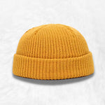 Gorro docker amarelo título por defeito