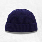 Gorro docker azul escuro título por defeito