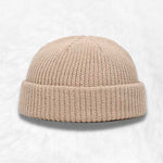 Gorro docker bege título por defeito