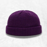 Gorro docker roxo título por defeito