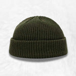 Gorro docker verde título por defeito