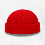 Gorro docker vermelho título por defeito