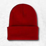Gorro vermelho escuro título por defeito