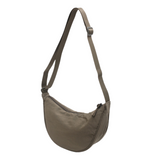 Grande bolsa de cintura em nylon verde caqui