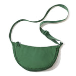 Grande bolsa de cintura em nylon verde