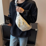 Grande bolsa de cintura moderna