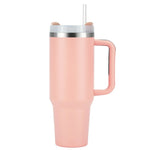 Grande copo térmico cor-de-rosa