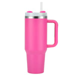 Grande copo térmico rosa fúcsia