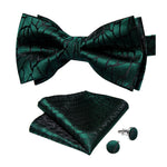 Laço de gravata elegante sacramento state verde