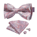 Laço rosa paisley rosa paisley