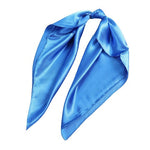 Lenço de cabelo azul claro valor por defeito título
