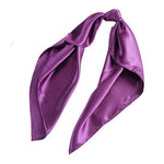 Lenço de cabelo roxo valor por defeito título
