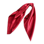Lenço de cabelo vermelho valor por defeito título