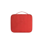 Mala de maquilhagem vazia vermelho