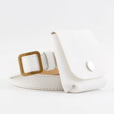 Mini bolsa de cintura branco