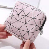 Mini bolsa de maquilhagem rosa