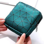 Mini bolsa de maquilhagem verde