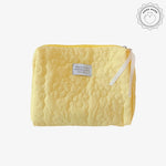 Necessaire acolchoada amarelo