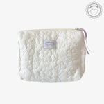 Necessaire acolchoada branco