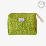 Necessaire acolchoada verde
