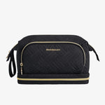Necessaire com 3 compartimentos preto