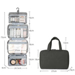 Necessaire com gancho preto