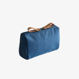 Necessaire com vários compartimentos azul