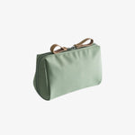 Necessaire com vários compartimentos verde