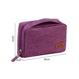 Necessaire compacto púrpura