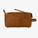 Necessaire de couro masculino