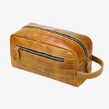Necessaire de couro para homem castanho