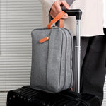 Necessaire de viagem com pega