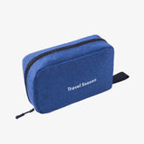 Necessaire de viagem pendurável azul