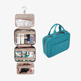 Necessaire dobrável e suspenso azul / s