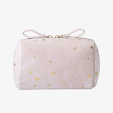 Necessaire estrelas bege