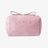 Necessaire estrelas cor-de-rosa