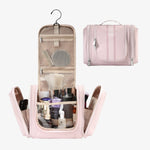Necessaire pendurável cor-de-rosa