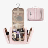 Necessaire pendurável cor-de-rosa
