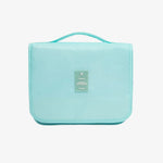 Necessaire pendurável feminina azul celeste