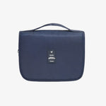 Necessaire pendurável feminina azul-marinho