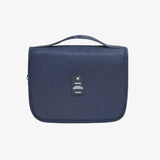 Necessaire pendurável feminina azul-marinho