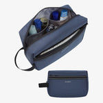 Necessaire pequeno para homem azul-marinho